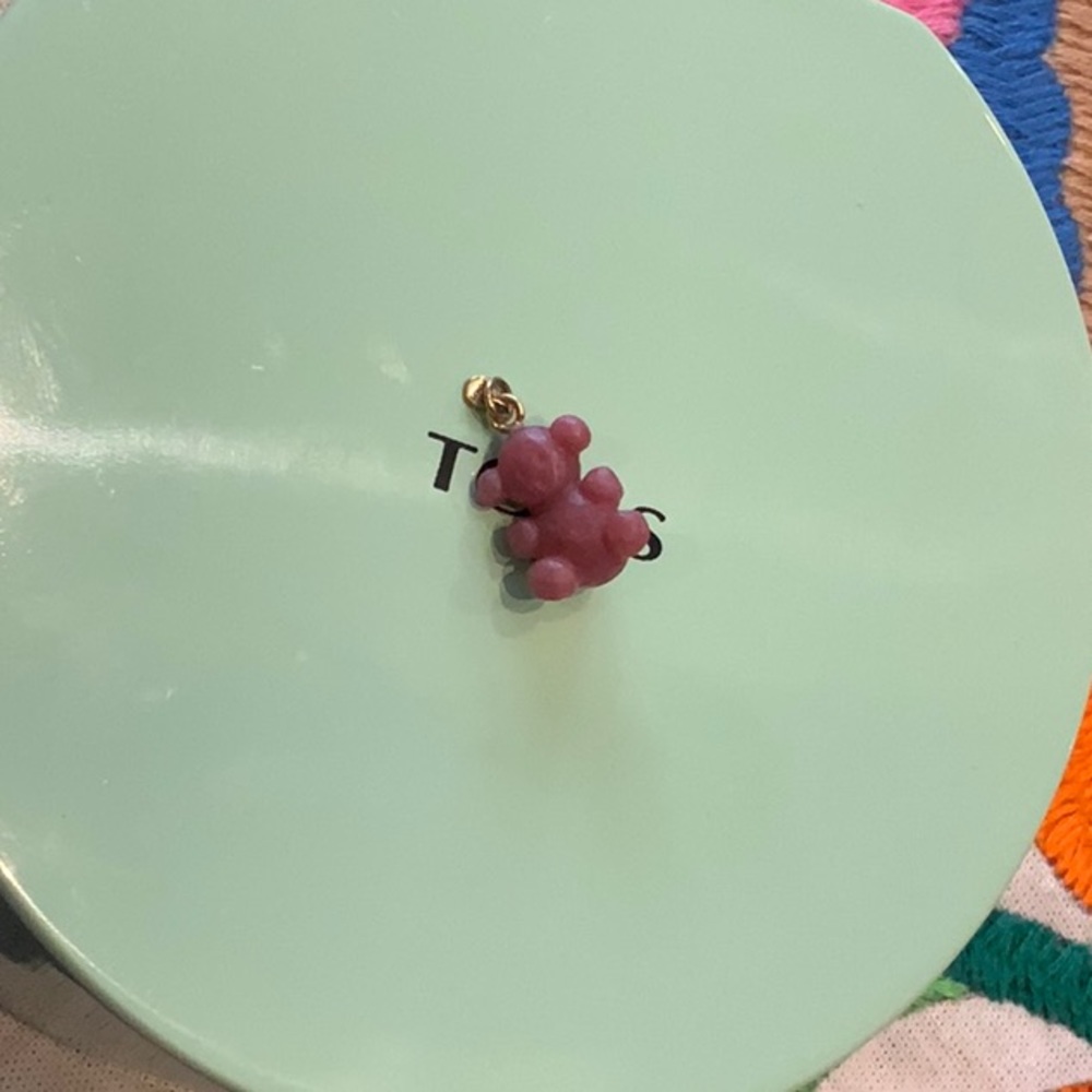 Tous Bubble Rhodonite Charm